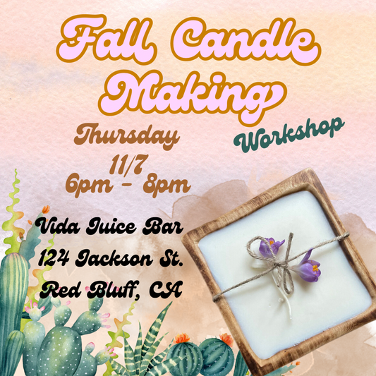 Fall Candle Making Workshop